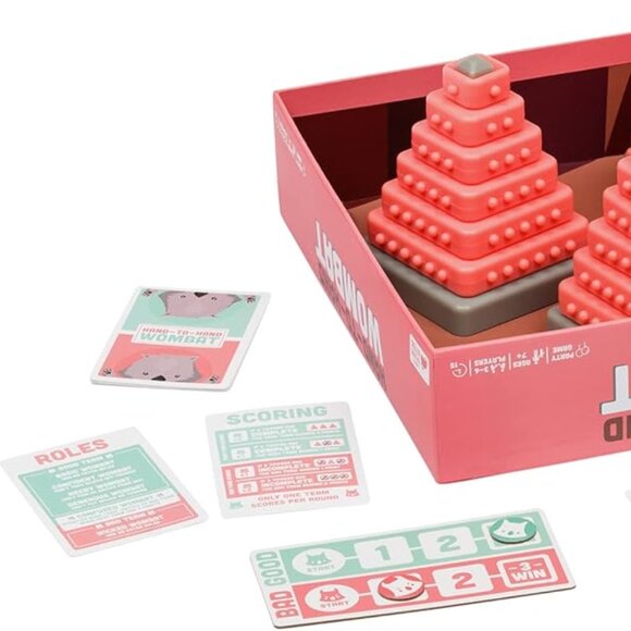 3/$77❤️new sealed HAND-TO-HAND WOMBAT game Exploding Kittens party fun teamwork - Picture 10 of 16